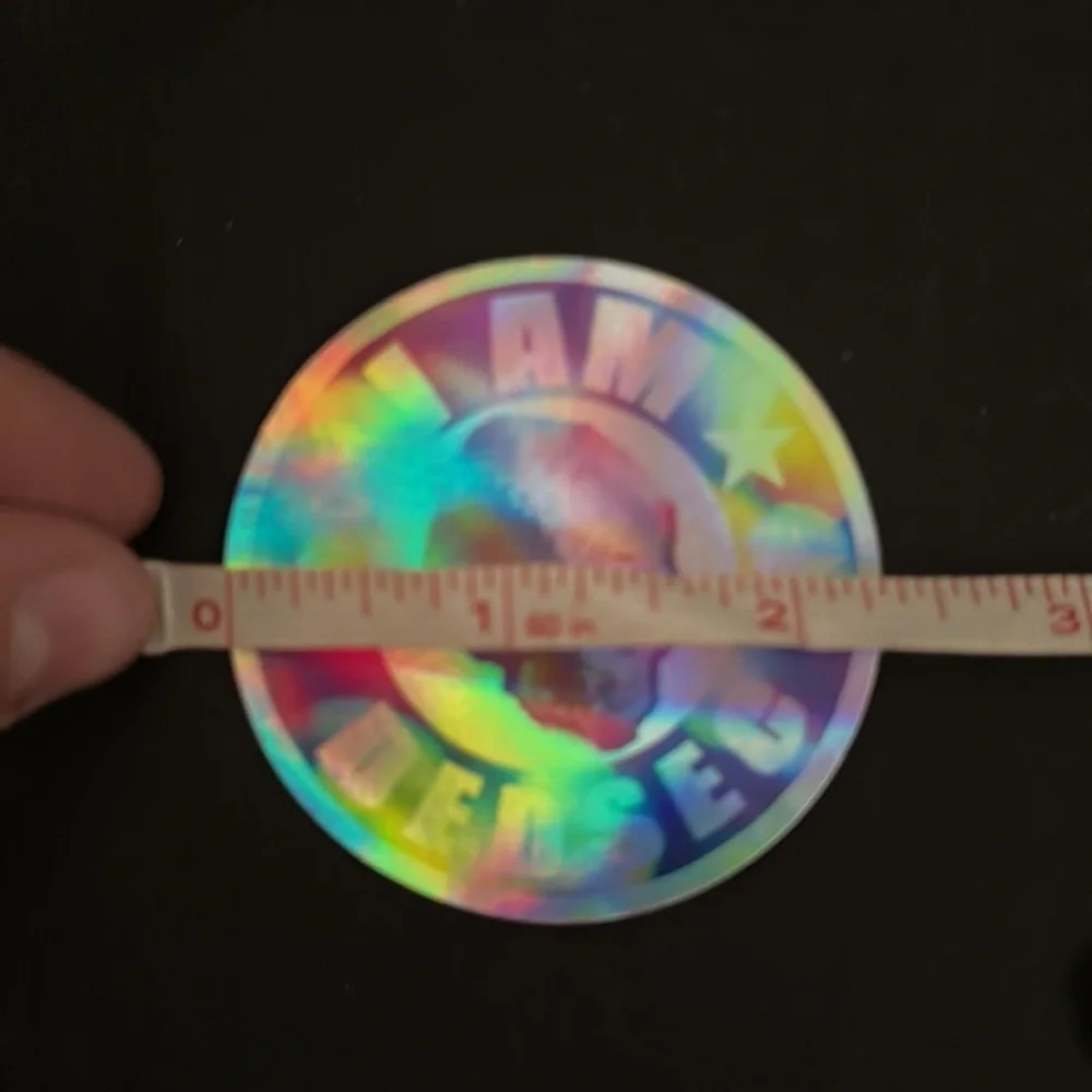 Holographic skull stickers/decals
